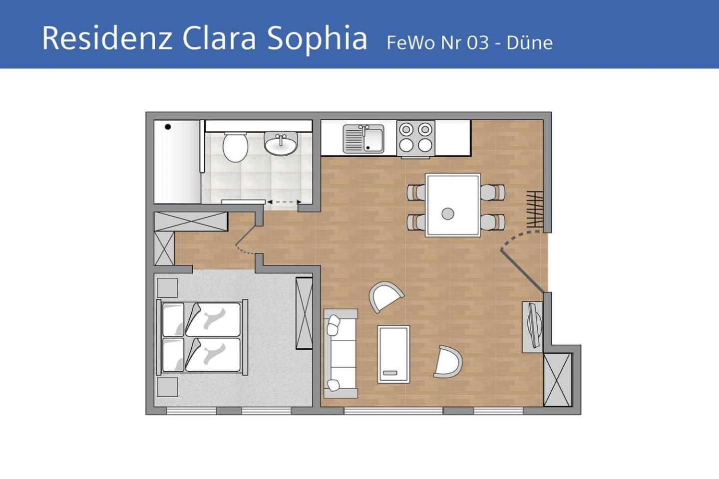 Ferienwohnung Duene In Der Residenz Clara Sophia Binz Dış mekan fotoğraf